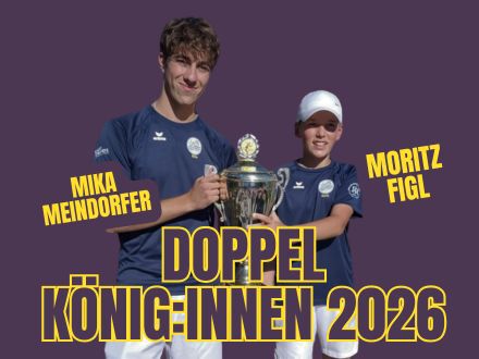 Wir gratulieren den "Doppelkönigen 2026"